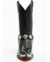 Laredo Men's Concho Harness Western Boots - Medium Toe, Black, hi-res