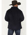 Image #4 - Rock & Roll Denim Men's Solid Sherpa Lined Corduroy Shirt Jacket, Navy, hi-res