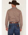 Image #4 - Gibson Trading Co Men's Gypsy Den Medallion Print Long Sleeve Button-Down Western Shirt, Chocolate, hi-res
