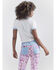 Image #4 - Wrangler&reg; X Barbie&trade; Women's Denim Daydreams Slim Ringer Tee, White, hi-res