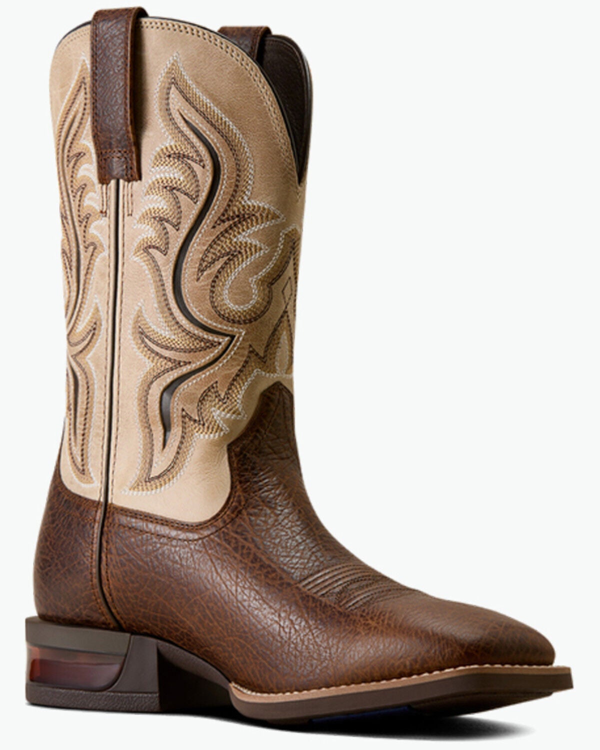 Image #1 - Ariat Men's Conquer Performance Western Boots - Broad Square Toe, Brown, hi-res