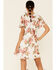 Image #4 - Show Me Your Mumu Women's Rose Print Virginia Dress, White, hi-res