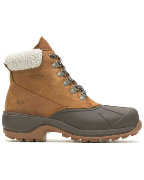 Image #2 - Wolverine Women's Frost Insulated Waterproof Work Boots - Round Toe, Brown, hi-res