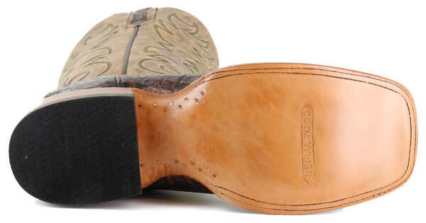 Image #5 - Cody James Men's Crackled Caiman Exotic Boots - Square Toe, , hi-res