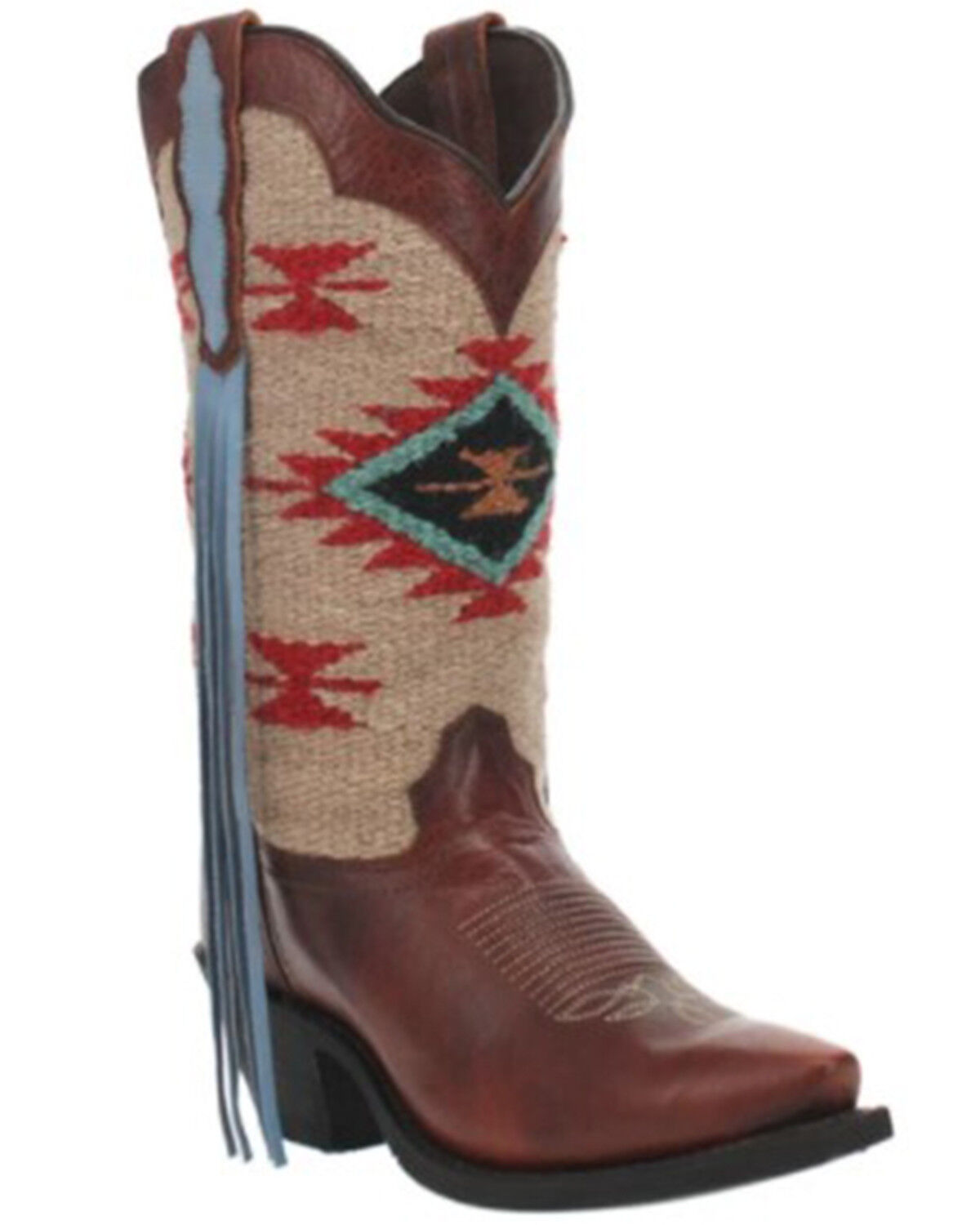 Image #1 - Laredo Women's Bailey Western Boots - Snip Toe, Cognac, hi-res