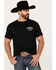 Image #1 - Jack Daniels Men's Bottle Logo Short Sleeve Graphic T-Shirt, Black, hi-res