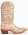 Image #3 - Shyanne Women's Laser Cut Western Boots - Snip Toe, White, hi-res