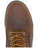 Image #4 - Wolverine Men's DuraShock Waterproof Lace-Up Work Boot - Steel Toe , Dark Brown, hi-res