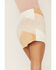 Image #5 - Shyanne Women's Patchwork Faux Suede Mini Skirt, Ivory, hi-res