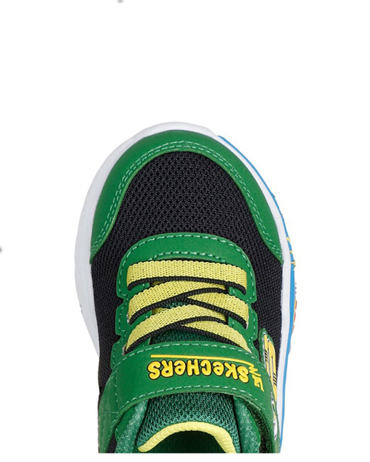 Image #4 - Skechers X John Deere Toddler Boys' Play Scene Barn-Squad Buddies Shoes - Round Toe, Green, hi-res