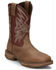 Image #1 - Tony Lama Men's Bartlett Light Tan Western Boots - Broad Square Toe, Brown, hi-res