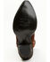 Image #7 - Idyllwind Women's Leap Snake Suede Leather Western Boots - Snip Toe, Brown, hi-res
