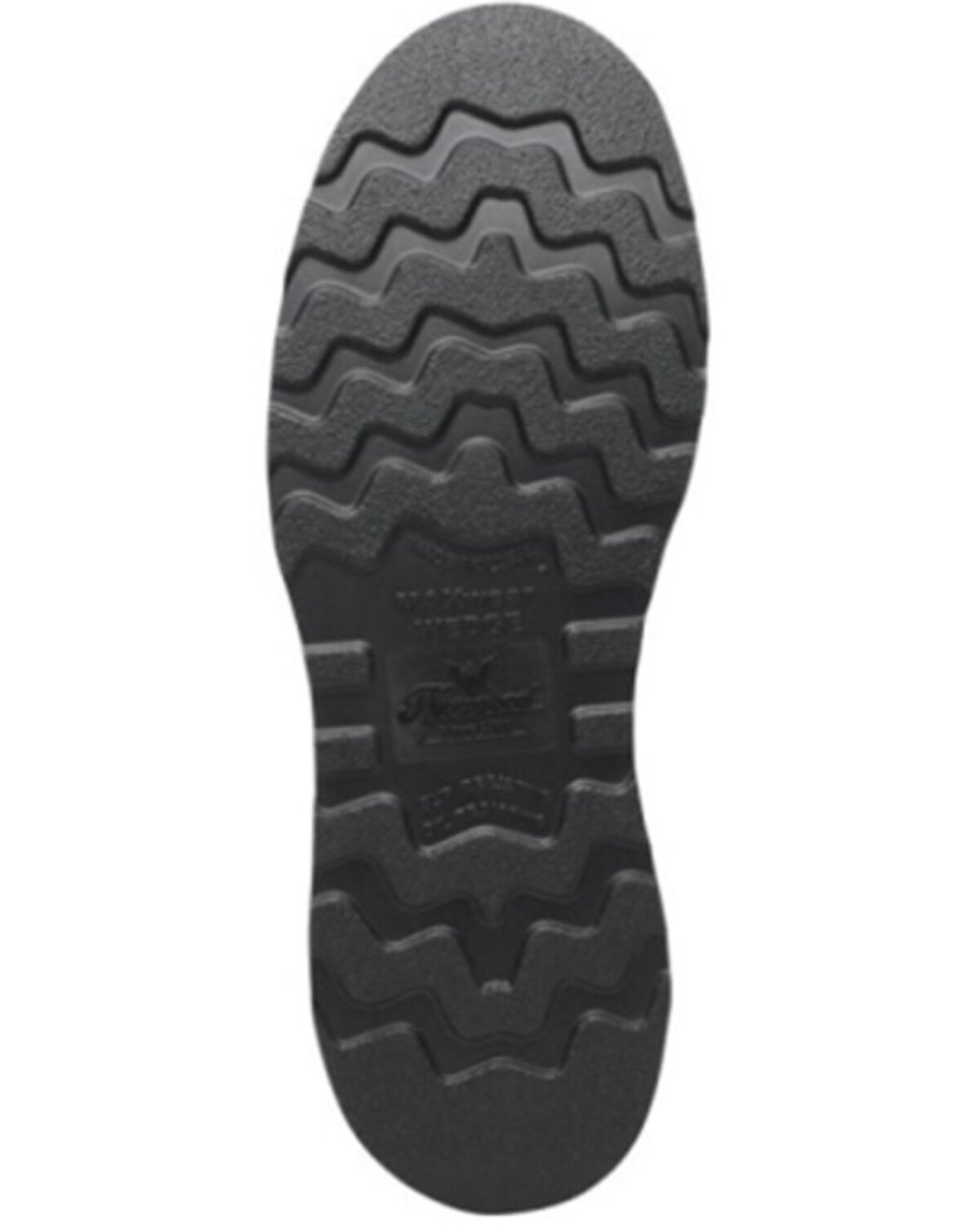 Image #2 - Thorogood Men's 8" Moc Work Boots - Steel Toe, Dark Brown, hi-res