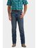 Image #2 - Wrangler Retro Men's 88MWZ Whiskey Dark Wash Slim Straight Stretch Denim Jeans, Dark Wash, hi-res