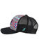 HOOey Women's Rope Like A Girl Southwestern Print Mesh-Back Ball Cap , Multi, hi-res