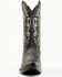Image #4 - Moonshine Spirit Men's Clover Black Western Boots - Snip Toe , Black, hi-res