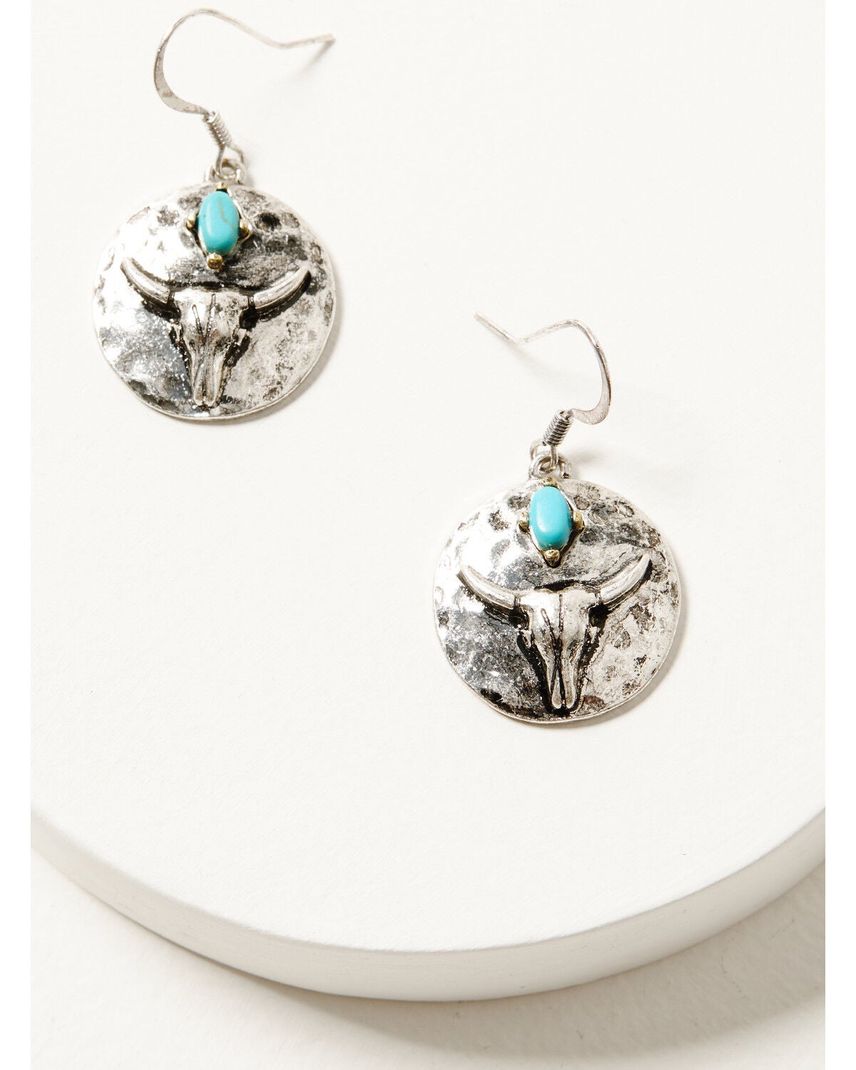 Image #5 - Shyanne Women's Americana Long Horn Earring Set - 6 Piece, Silver, hi-res