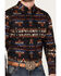 Image #3 - RANK 45® Men's Pablo Southwestern Long Sleeve Button-Down Stretch Western Shirt, Black, hi-res