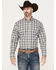 Image #7 - Wrangler Men's Assorted Riata Plaid Print Long Sleeve Button-Down Western Shirt, Multi, hi-res