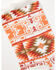 Image #2 - Boot Barn Women's Summer Western Print Crew Socks, Coral, hi-res