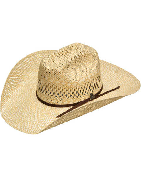 Ariat Men's Natural Twisted Weave Hat , Natural, hi-res