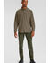 Image #3 - Under Armour Men's Green Payload Button Down Long Sleeve Work Shirt, Green, hi-res
