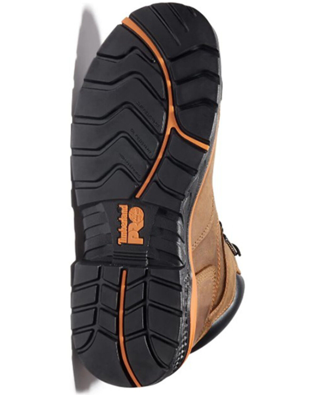 Image #5 - Timberland PRO Men's 6" Waterproof Work Boots - Composite Toe, Brown, hi-res