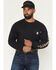 Image #2 - Carhartt Men's FR Loose Fit Long Sleeve Pocket Work T-Shirt, Black, hi-res