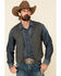 Image #1 - Outback Trading Co. Men's Charcoal Jessie Vest , Charcoal, hi-res