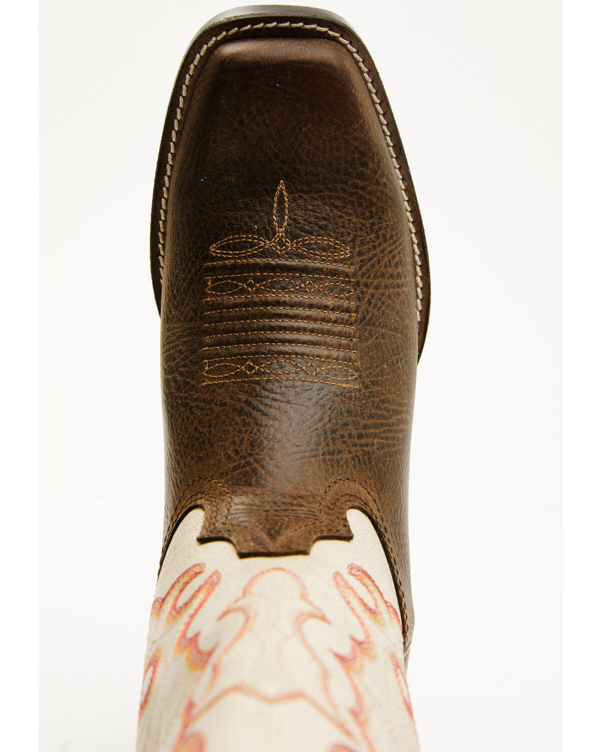 Image #6 - Shyanne Women's Indie Xero Gravity Performance Western Boots - Square Toe, Cream, hi-res