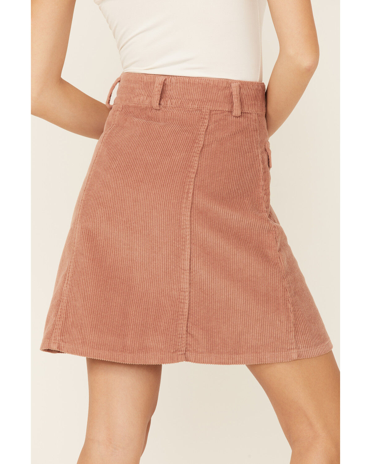 Image #3 - Maggie Sweet Women's Danna Corduroy Button Down Skirt, , hi-res