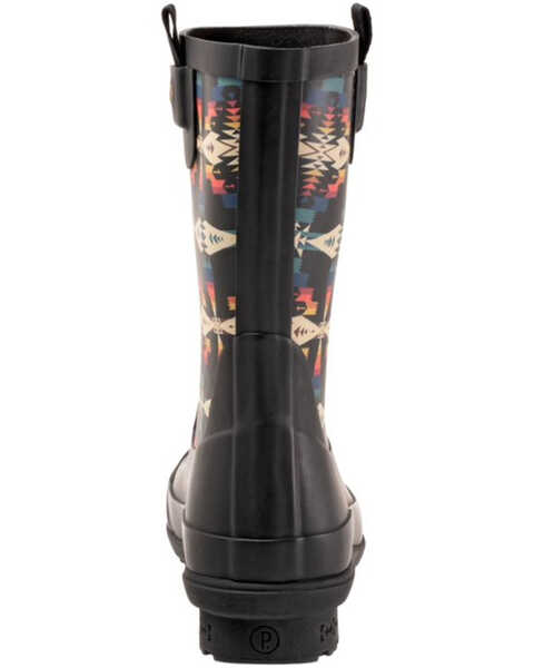 Image #5 - Pendleton Women's Tucson Rain Boots - Round Toe, Black, hi-res