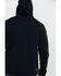 Image #2 - Ariat Men's FR Primo Fleece Logo Work Hooded Sweatshirt - Tall, Black, hi-res