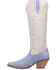 Image #3 - Dingo Women's High Lonesome Tall Western Boots - Pointed Toe , Periwinkle, hi-res