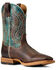 Image #1 - Ariat Men's Cow Camp Leather Western Performance Boot - Broad Square Toe, Brown, hi-res