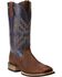 Ariat Men's Tycoon Western Performance Boots - Broad Square Toe, Brown, hi-res