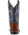 Image #7 - Cody James Boys' Lightening Embroidered Western Boots - Square Toe, Brown, hi-res