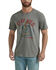 Image #1 - Wrangler Men's Stay Wild Short Sleeve Graphic T-Shirt , Heather Grey, hi-res