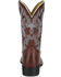 Image #5 - Justin Women's Ashtyn Performance Western Boots - Broad Square Toe, Brown, hi-res