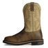 Image #3 - Justin Men's Stampede Superintendent Work Boots - Steel Toe, Brown, hi-res