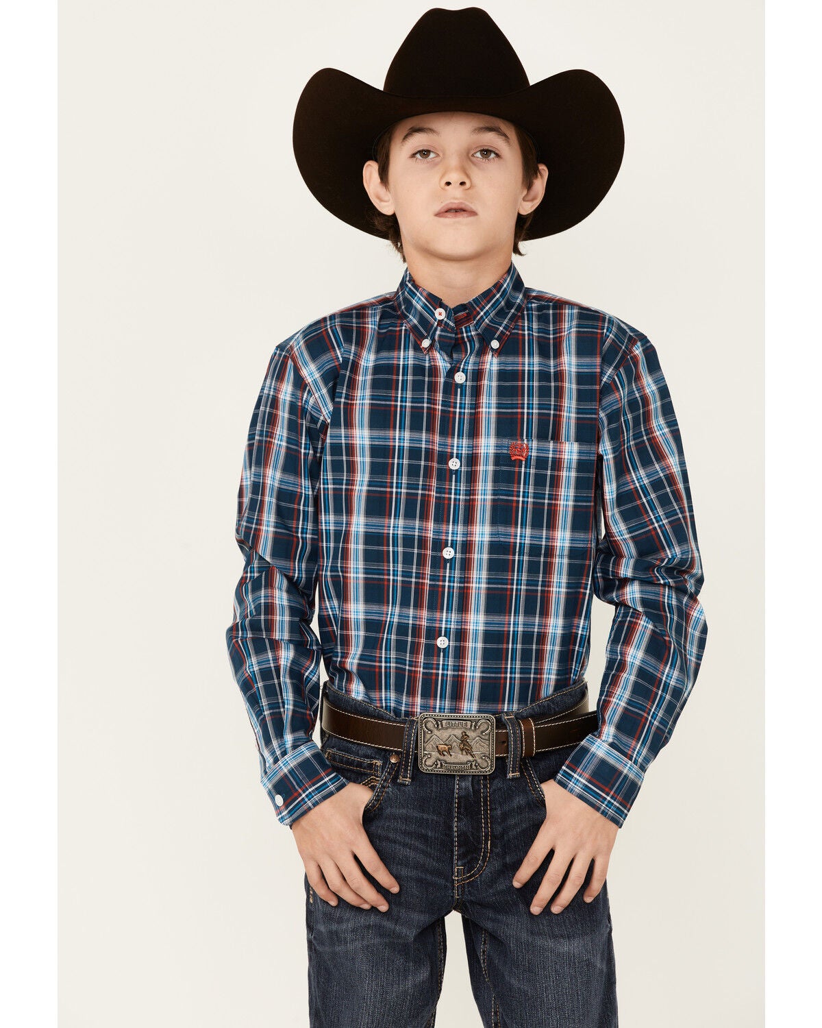 Boy's Long Sleeve Cinch Shirt - MTW7060389