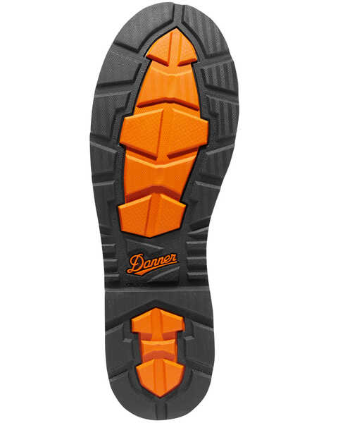 Image #2 - Danner Men's Trakwelt Wellington Waterproof Boots - Round Toe , Brown, hi-res