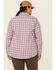 Ariat Women's FR Plaid Print Aja Logo Long Sleeve Button Down Work Shirt - Plus, , hi-res