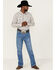 Cody James Men's Salvador Floral Print Long Sleeve Snap Western Shirt , White, hi-res