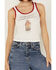 Image #3 - The Laundry Room Women's Country Girl Cropped Graphic Tank, White, hi-res