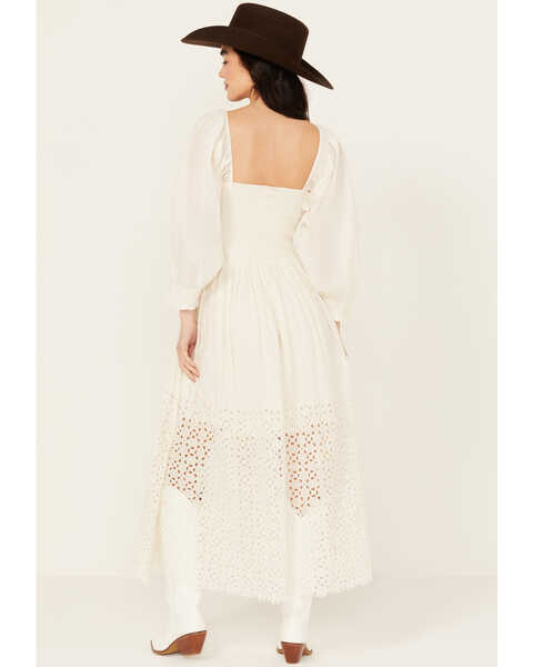 Image #4 - Free People Women's Perfect Storm Midi Dress , Cream, hi-res