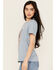 Image #2 - Wrangler Women's Americana Short Sleeve Graphic Tee, Blue, hi-res