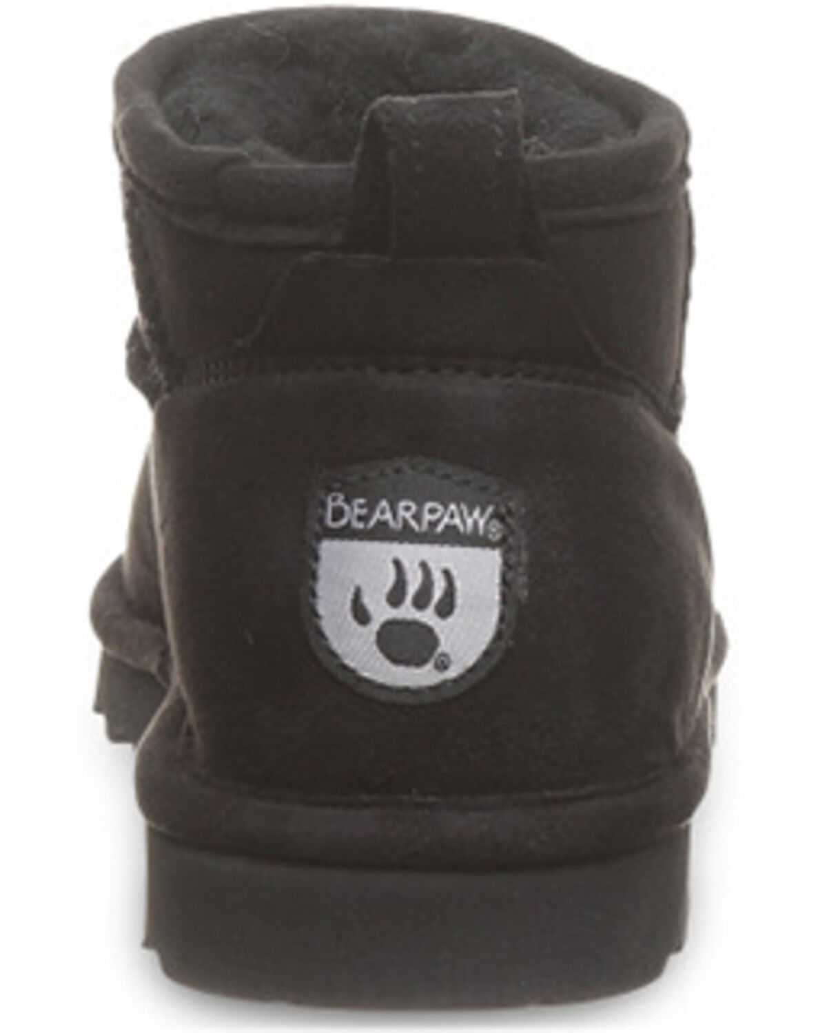 Image #5 - Bearpaw Women's Shorty Vegan Casual Boots, Black, hi-res