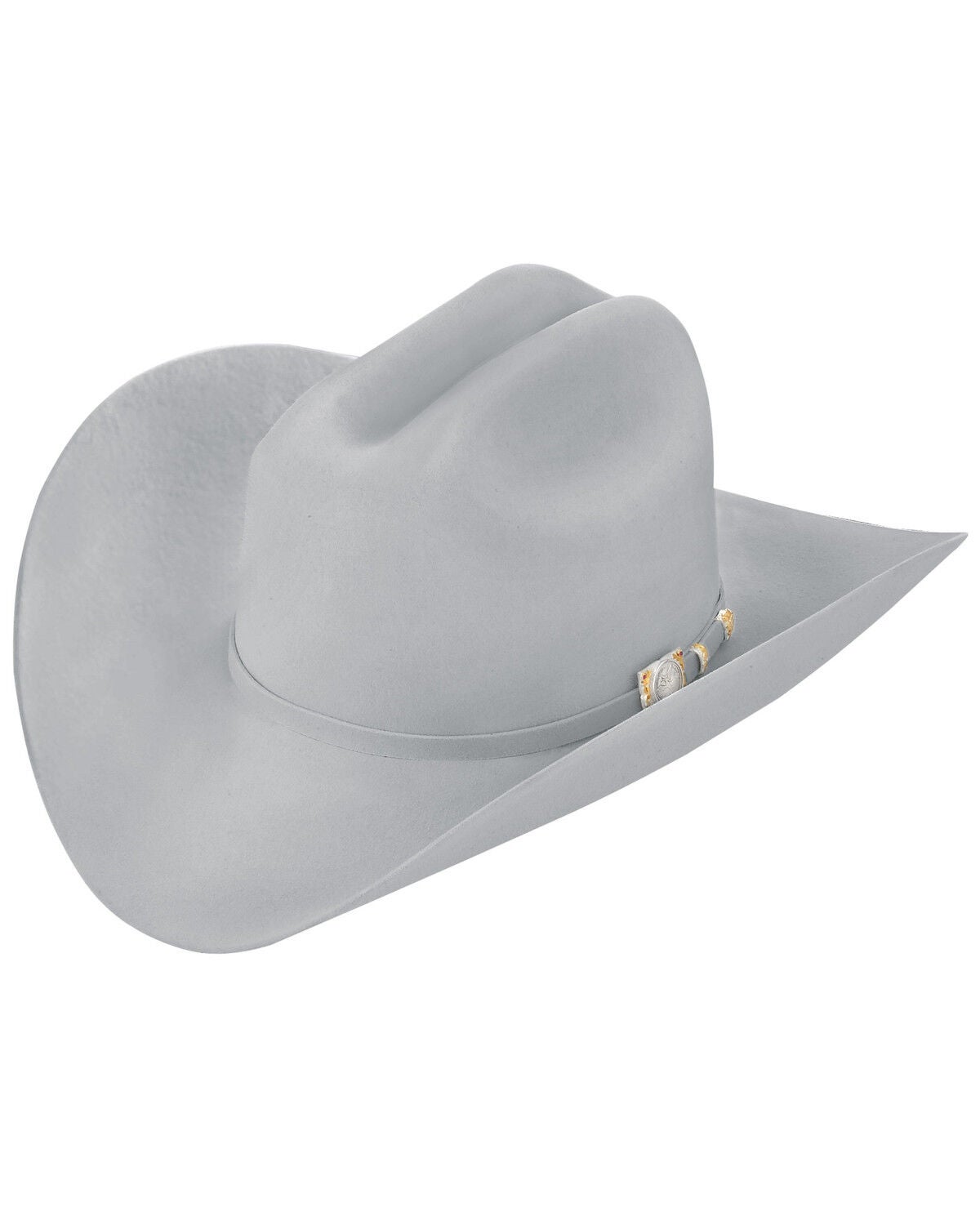 Image #1 - Larry Mahan Independencia 100X Felt Cowboy Hat, Silver, hi-res