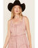 Image #3 - Scully Women's Lace-Up Jacquard Midi Dress, Mauve, hi-res